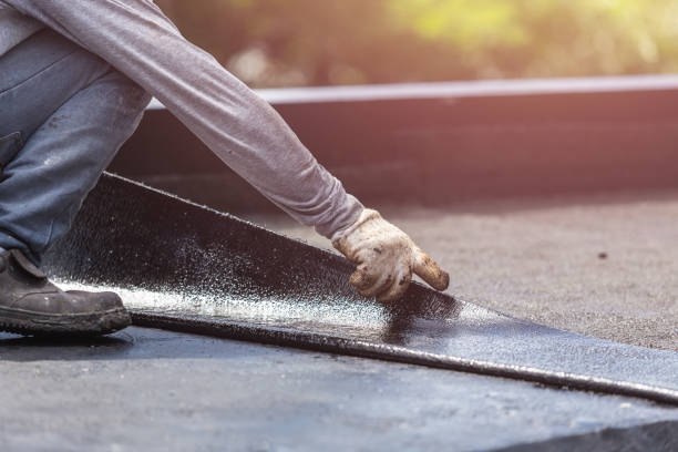 Professional Crawl Space Encapsulation technician working in Columbia City, IN